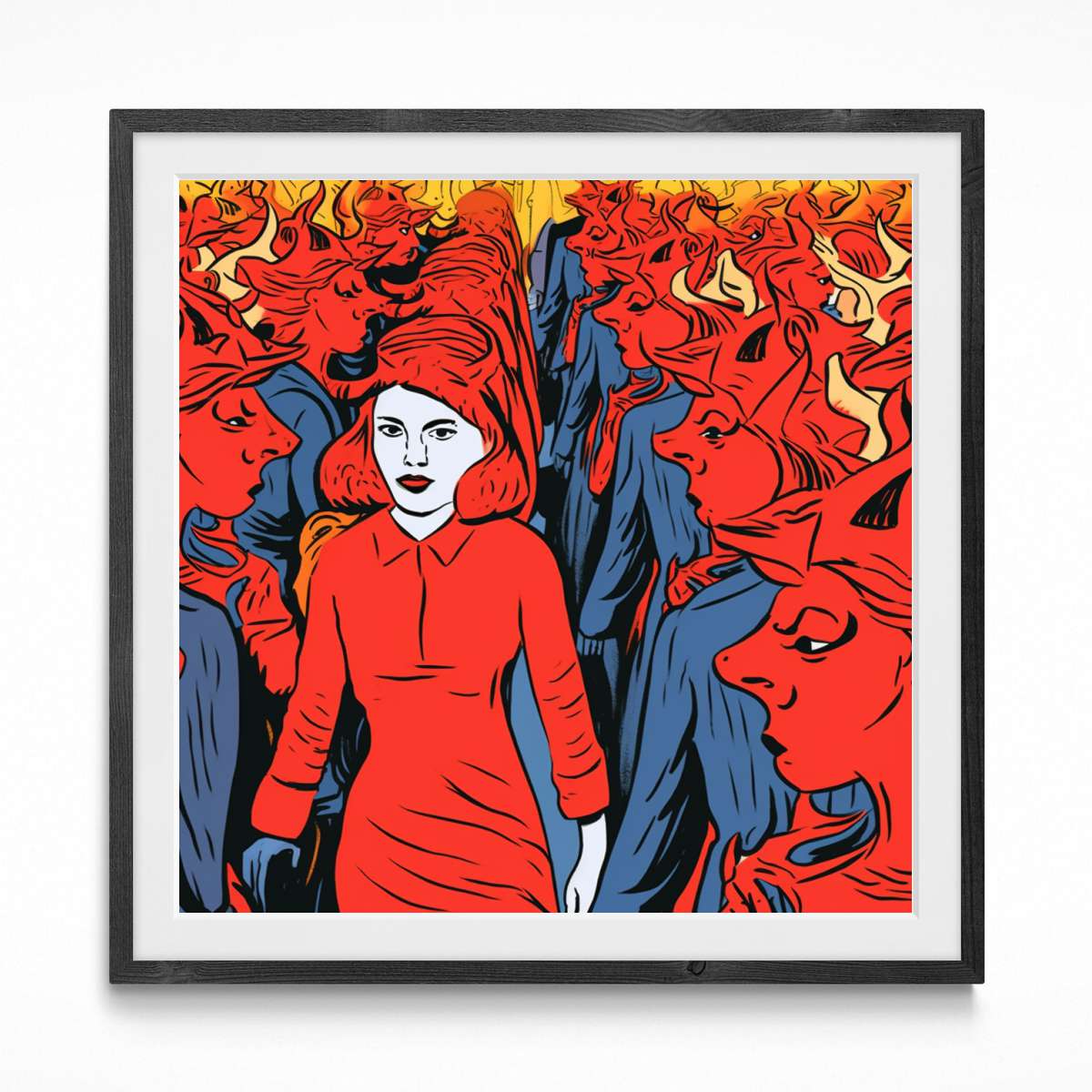 Walking Through the Flames