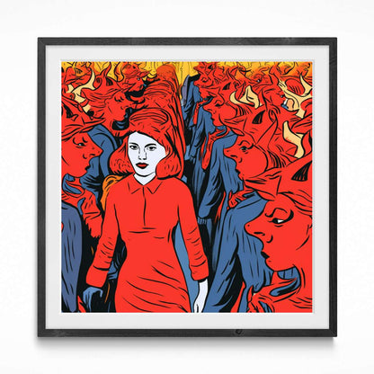 Walking Through the Flames