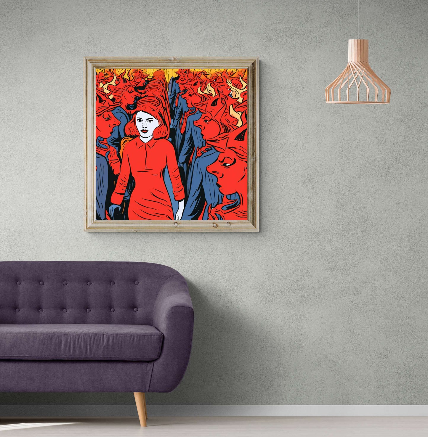 Walking Through the Flames